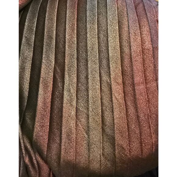 A.L.C. Scarlett Kravitz Dress Midi Metallic EUC Size 0 - Picture 7 of 7